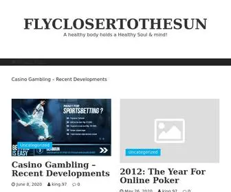 FLYclosertothesun.com(A healthy body holds a Healthy Soul & mind) Screenshot