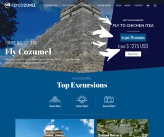 FLycozumel.com(Fly Cozumel) Screenshot