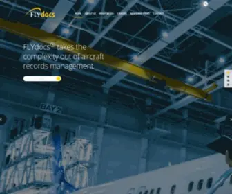 FLydocs.aero(Homepage) Screenshot