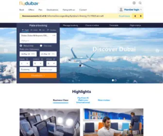 FLydubai.com(Cheap Dubai Flights) Screenshot