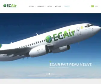 Flyecair.com(ECAir) Screenshot