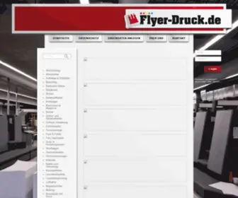 Flyer-Druck.de(Die Hamburger Onlinedruckerei) Screenshot