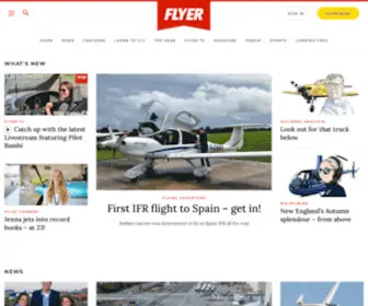 Flyer.co.uk(Homepage : FLYER) Screenshot