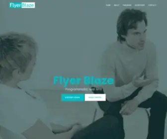 Flyerblaze.com(Flyerblaze) Screenshot