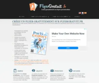 Flyergratuit.fr(Flyer Gratuit) Screenshot