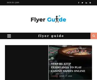 Flyerguide.net(General Blog) Screenshot