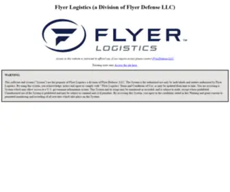 Flyerlogistics.com(Flyerlogistics) Screenshot