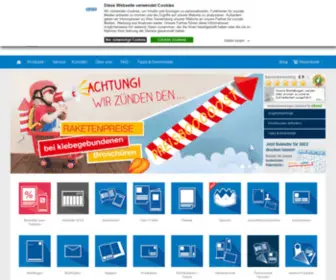 Flyerpara.de(Ihre professionelle Online Druckerei) Screenshot