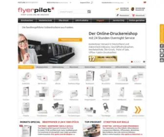 Flyerpilot.de(Online Druckerei g) Screenshot