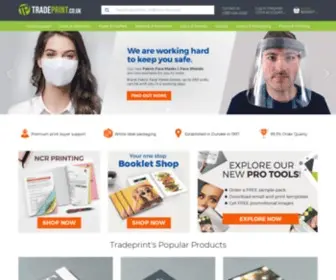 Flyers.co.uk(The Home of Trade Printing) Screenshot