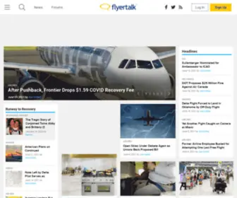 Flyertalk.com(#throwbackthursday) Screenshot