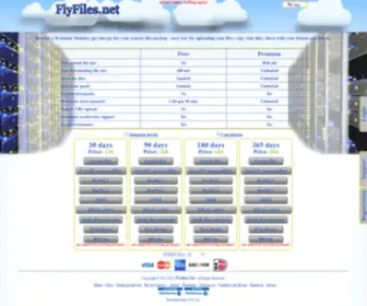 FLyfiles.net(Files hosting) Screenshot