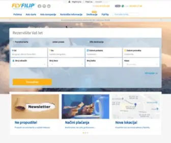 FLyfilip.rs(Avio karte online • Jeftine avio karte iz Beograda i Niša) Screenshot