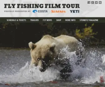 FLyfilmtour.com(Fly Fishing Film Tour) Screenshot
