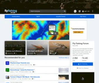 FLyfishing.co.uk(Fly Fishing Forum) Screenshot