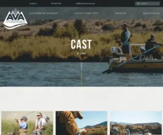 FLyfishingcolorado.net(Guided Trips & Information from Fly Fishing Colorado) Screenshot