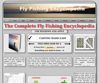 FLyfishingencyclopedia.com(Fly Fishing Encyclopedia) Screenshot