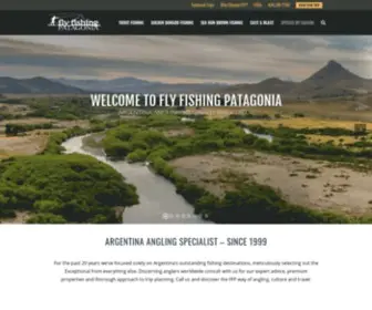 FLyfishingpatagonia.com(Fly Fishing Patagonia) Screenshot