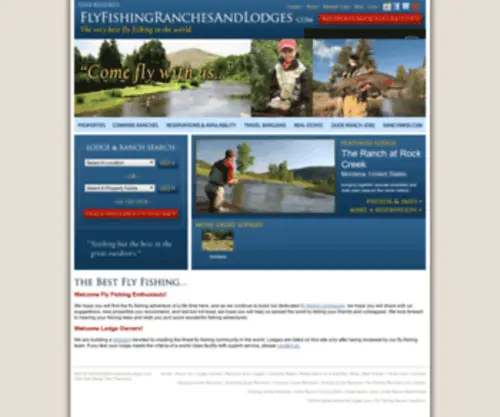 FLyfishingranchesandlodges.com(FLyfishingranchesandlodges) Screenshot