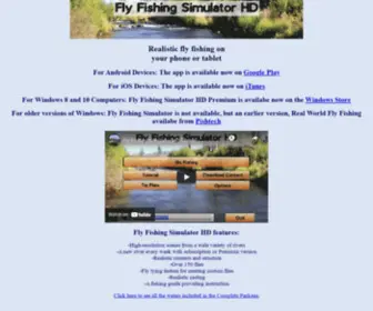 FLyfishingsimulator.com(FLyfishingsimulator) Screenshot