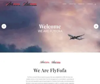 FLyfofa.co.za(Flyfofa Airways) Screenshot