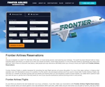 FLYfrontier-Air.com(FLYfrontier Air) Screenshot