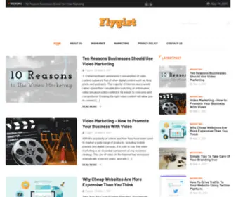 FLygist.com(News Media Blog) Screenshot