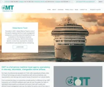 FLYGMT.com(Global Marine Travel) Screenshot