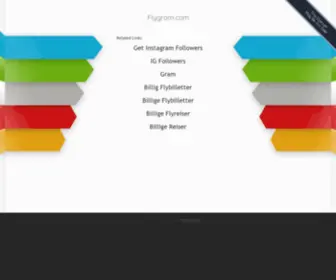 FLYgram.com(The Leading Fly Gram Site on the Net) Screenshot