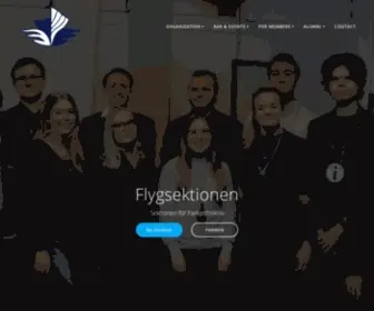 FLYgsektionen.se(Sektionen för Farkostteknik och Simuleringsteknik & Virtuell Design) Screenshot