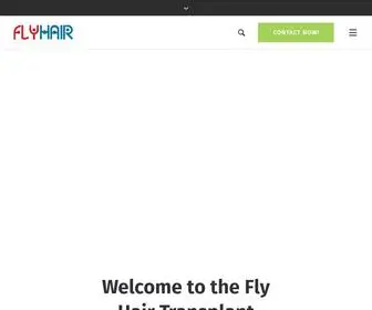 FLyhairtransplant.com(Fly Hair Transplant) Screenshot