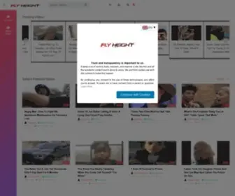 FLyheight.com(The Most Entertaining Video Website In The World) Screenshot