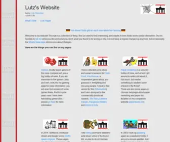 FLyhi.de(Lutz's Web Pages) Screenshot