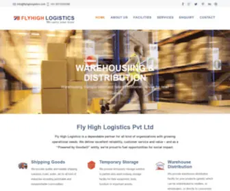 FLyhighlogistics.com(FLYHIGH LOGISTICS PVT LTD) Screenshot