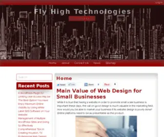 FLyhightechnologies.com(Flyhigh Ttechnologies) Screenshot