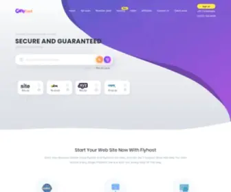 FLyhost.in(Get Set Fly with flyhost) Screenshot