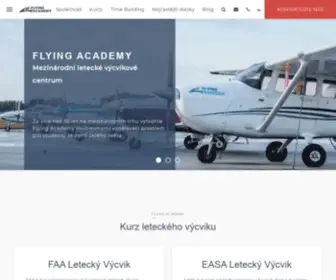 Flyingacademy.cz(Flying Academy) Screenshot