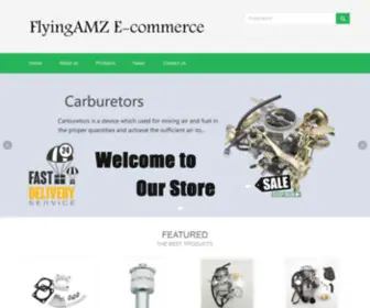 Flyingamz.com(Carburetors) Screenshot