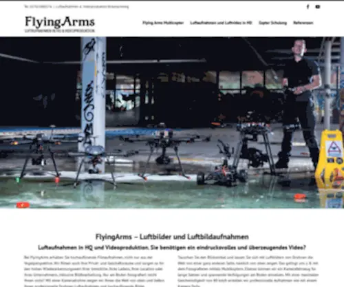 Flyingarms.de(Videoproduktion) Screenshot