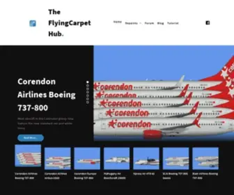 Flyingcarpet75.com(High quality repaints) Screenshot