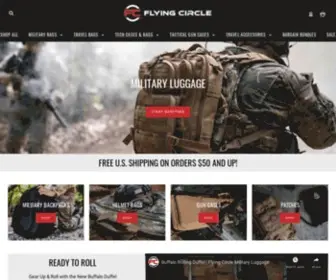 Flyingcirclebags.com(Tactical Backpacks & Military Luggage) Screenshot