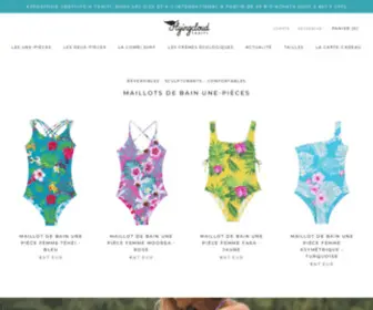 Flyingcloudswim.com(Maillots de bain de Tahiti) Screenshot