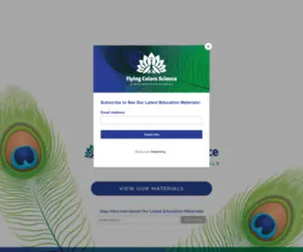 Flyingcolorsscience.com(Flying Colors Science) Screenshot