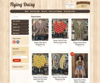 Flyingdaisy.com(Create an Ecommerce Website and Sell Online) Screenshot