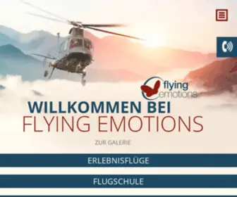 Flyingemotions.de(FLYING EMOTIONS formbestellung) Screenshot