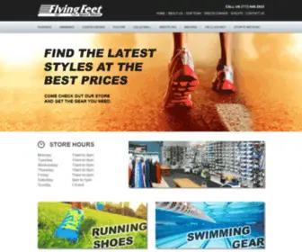 Flyingfeet.com(Flying Feet Sports Shoes) Screenshot