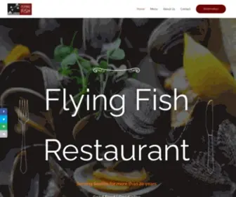 Flyingfishseattle.com(Flying Fish Restaurant) Screenshot