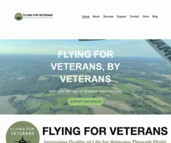 Flyingforveterans.org(Flying For Veterans) Screenshot