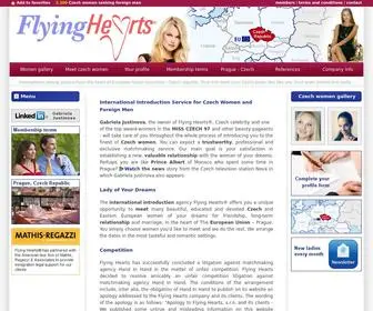 Flyinghearts.info(Bride Czech Mail Order) Screenshot