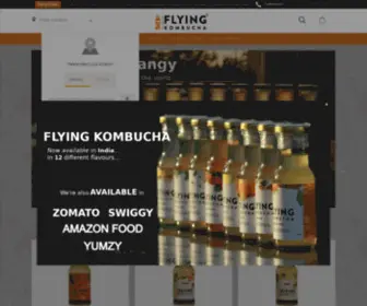 Flyingkombucha.com(Flying Kombucha) Screenshot